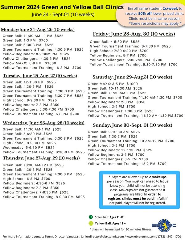 Tennis East Brunswick Racquet Club